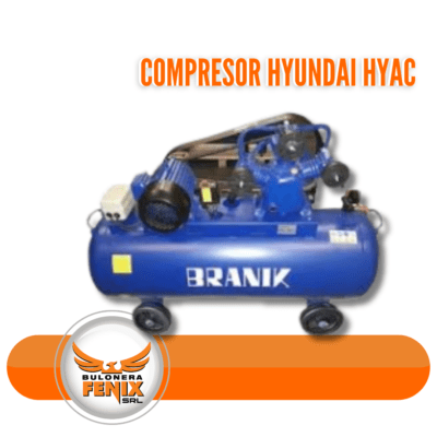 Descubre el Compresor Hyundai HYAC, diseñado para ofrecer un rendimiento superior en todas tus tareas de compresión de aire. Con su potente motor y su durabilidad incomparable, este compresor es ideal tanto para uso profesional como doméstico.
