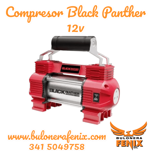 COMPRESOR BLACK PANTHER 12V